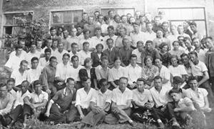 Фото студентов 4-го курса 1941 г.