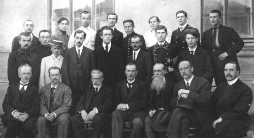Преподаватели и студенты ИВПИ, 1922 г.